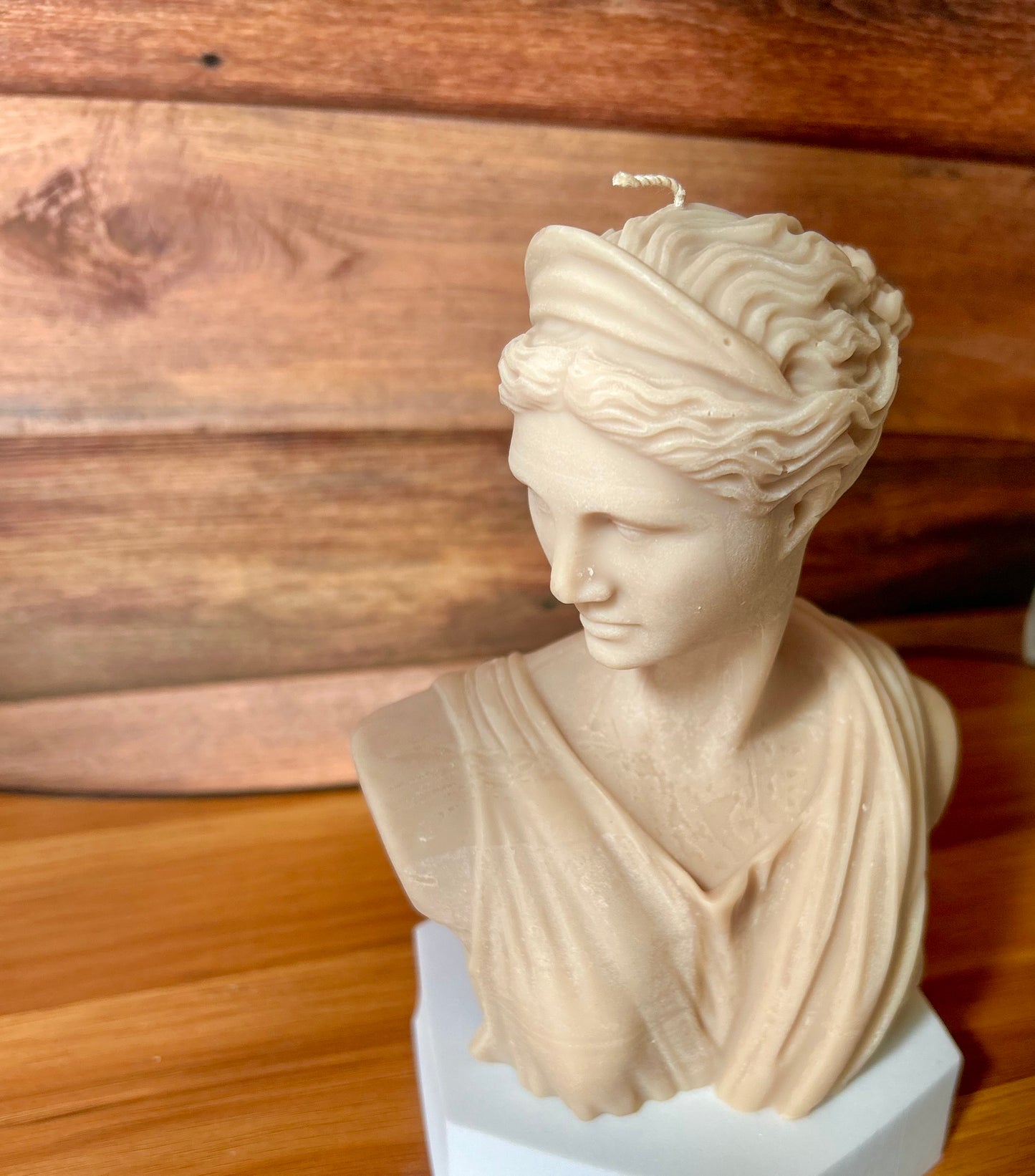 Artemis Greek Goddess Sculptural Candle