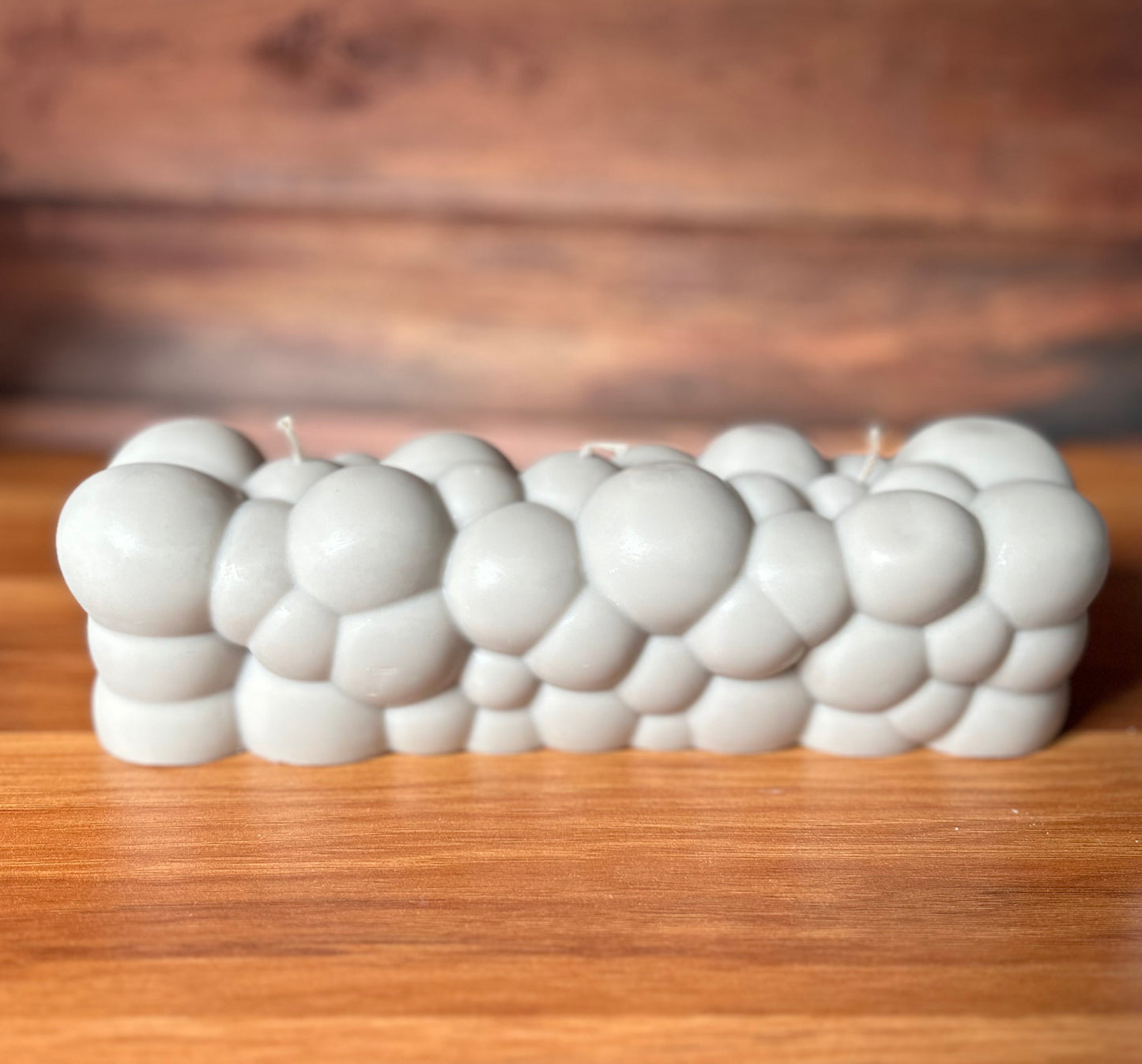 Cloud Nine Decorative Centrepiece Candle - Mushroom