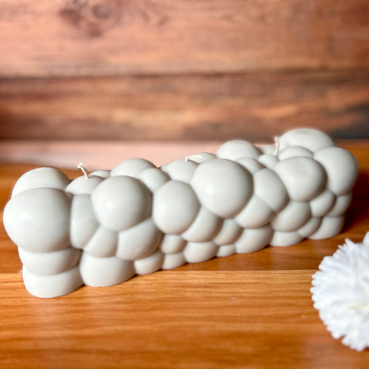 Cloud Nine Decorative Centrepiece Candle - Mushroom