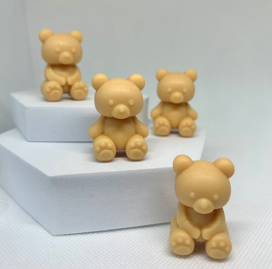 Baby Bear Wax Melts - Scented With Baby Powder Fragrance - 4 Pack